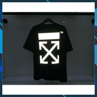 [UNISEX] ÁO PHÔNG OFF WHITE PHẢN QUANG SIÊU CHẤT