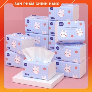 Thùng 40 Gói giấy ăn Thỏ trắng siêu dai, siêu mịn, siêu thấm