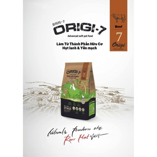 6kg - THỨC ĂN HẠT MỀM HỮU CƠ THỊT BÒ ORIGI-7(Beef)