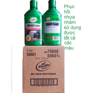 phục hồi nhựa TURTLE WAX TRIM RESTORER 296ml nhập khẩu từ Mỹ