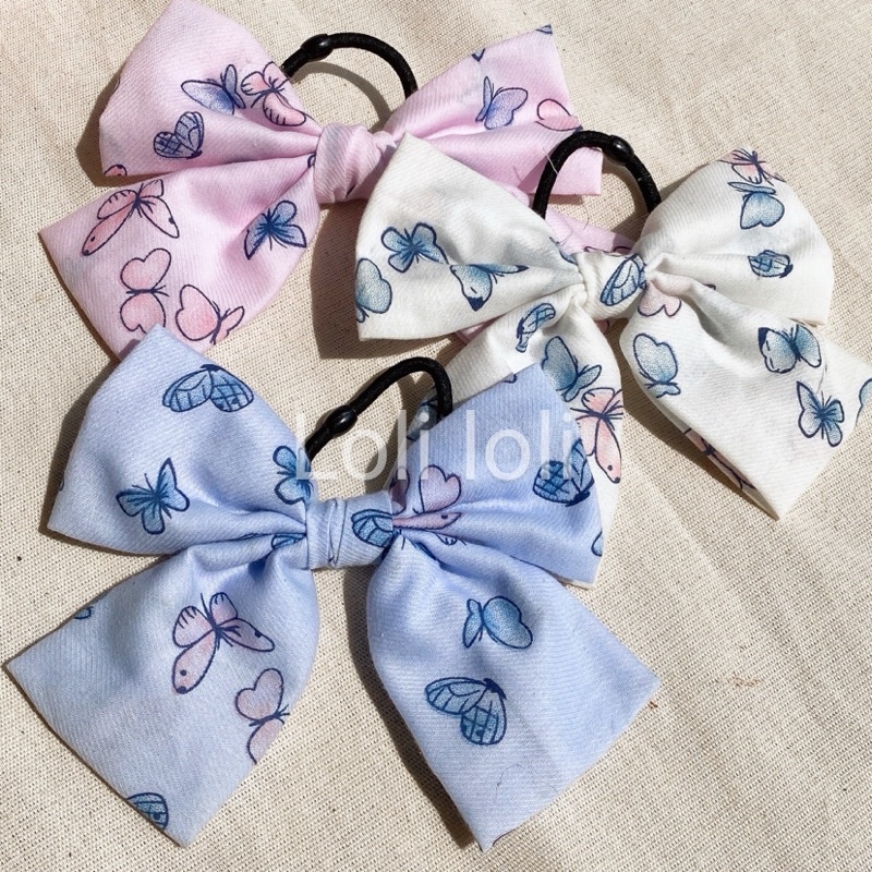 Cột  tóc nơ bướm xinh xắn hot trend dành cho nàng thêm xinh