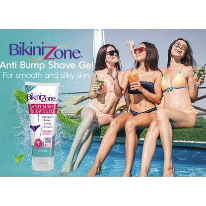 Gel cạo Bikini Zone Anti-Bumps Shave Gel 150ml - Mỹ