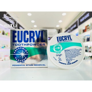 Bột Đánh Răng Tẩy Trắng Eucryl Toothpowder (50g)