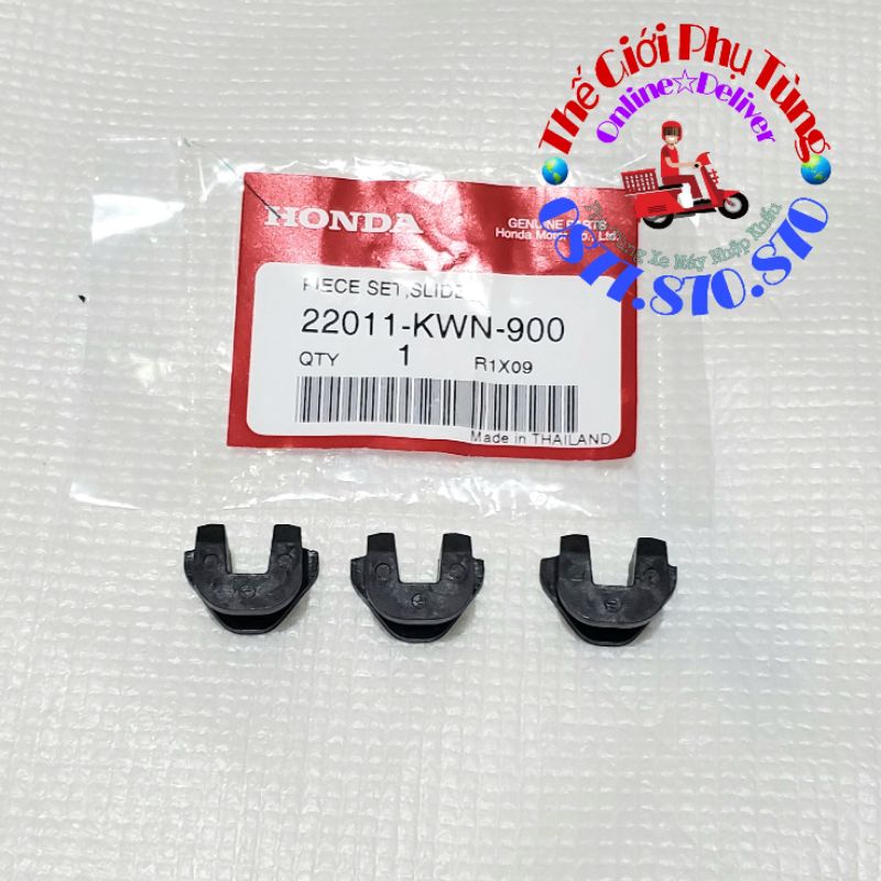 Bộ kẹt trượt nồi PCX - AB125 - Vario Zin Honda Thái Lan - 22011-KWN-900