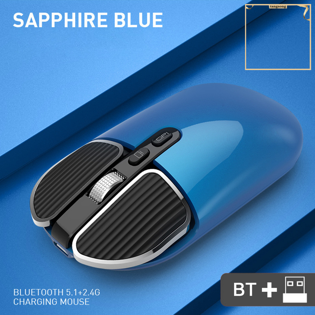 Chuột không dây bluetooth Ts M203 cho laptop/ PC tùy chọn màu sắc