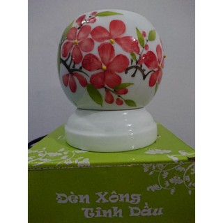 Combo 2 đèn xông tinh dầu sứ thấu quang