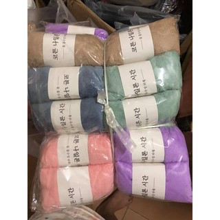 Khăn mặt xuất hàn trơn siêu thấm ( 1 cái)