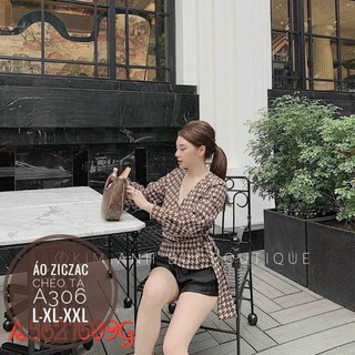 Bigsize ÁO THUN SỚ ZICAZC CỘT EO A306