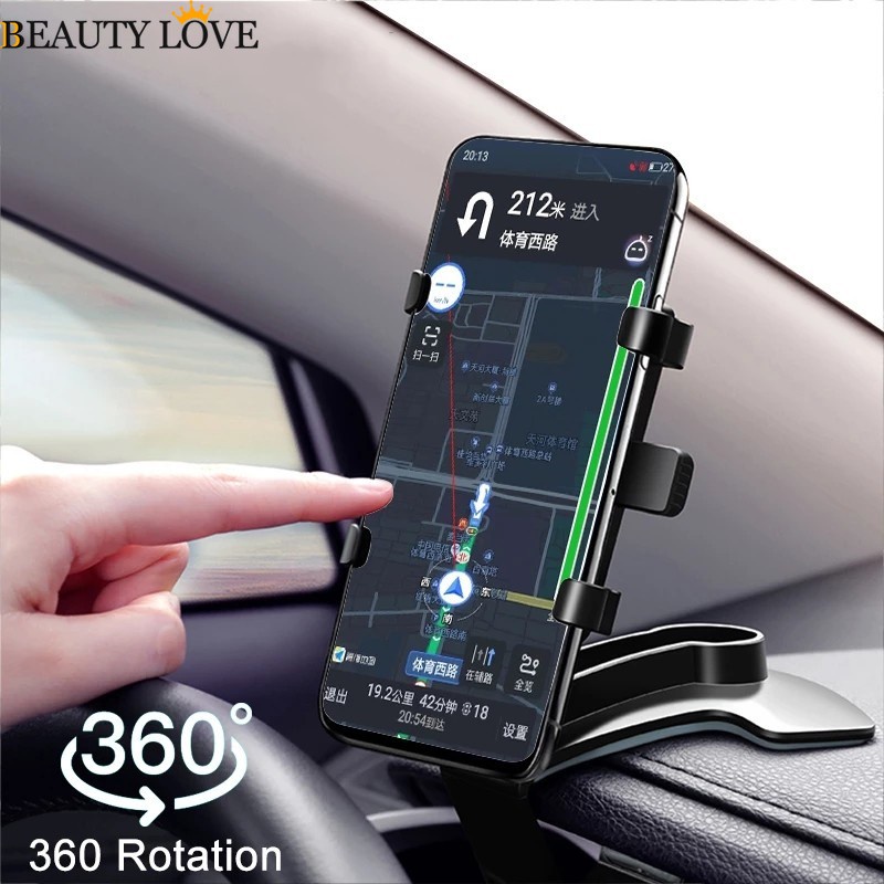 [Mới] Giá Đỡ Điện Thoại Di Động Xoay 360 Độ Thông Dụng Có Kẹp Có Thể Điều Chỉnh Phù Hợp Với Tất Cả Các Loại Điện Thoại Di Động