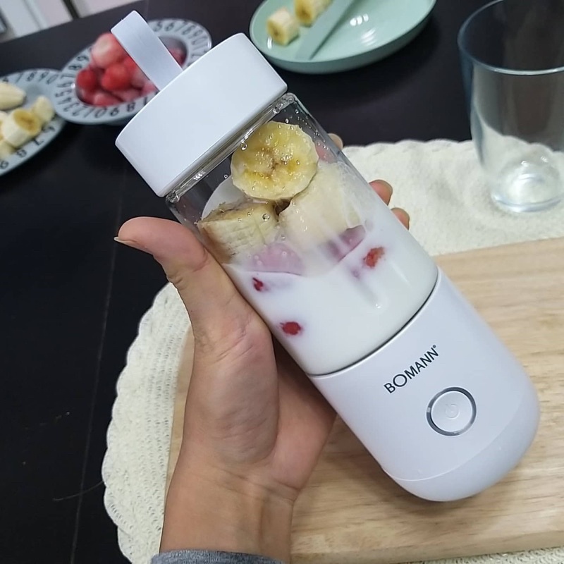 Máy xay cầm tay kiêm bình nước Bomann (Chính hãng)