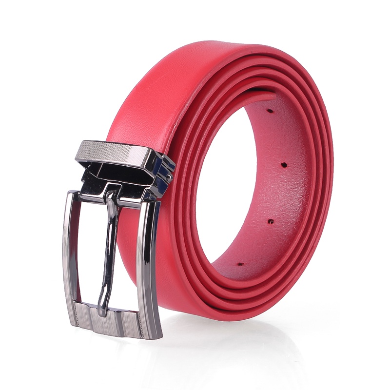 Thắt lưng nữ da bò nhiều loại màu đỏ HH5106-11-16-25-44