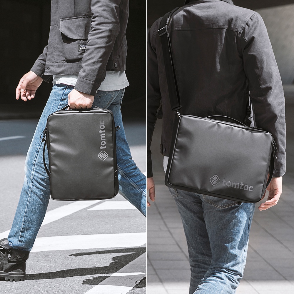 Túi Đeo Chéo Chống Sốc Tomtoc 360° Codura Dành Cho Macbook M1/M2 13/14/15/16inch