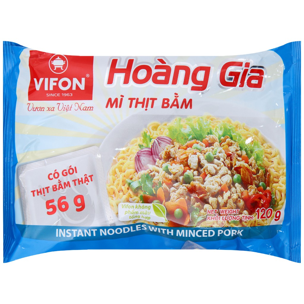 Mì Thịt Bằm Vifon Hoàng Gia Gói 120G | BigBuy360 - bigbuy360.vn