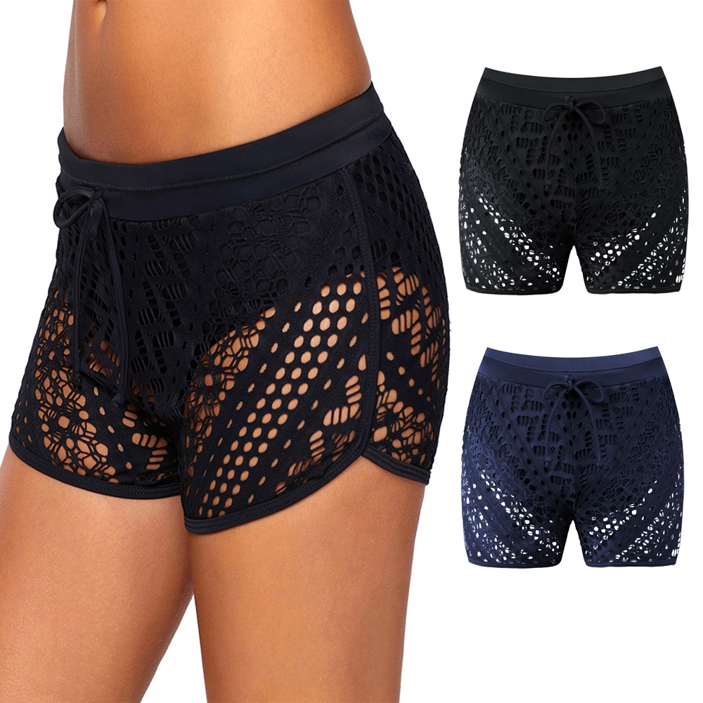 Quần Bơi Phối Ren Co Giãn Thời Trang Dành Cho Nữ | BigBuy360 - bigbuy360.vn