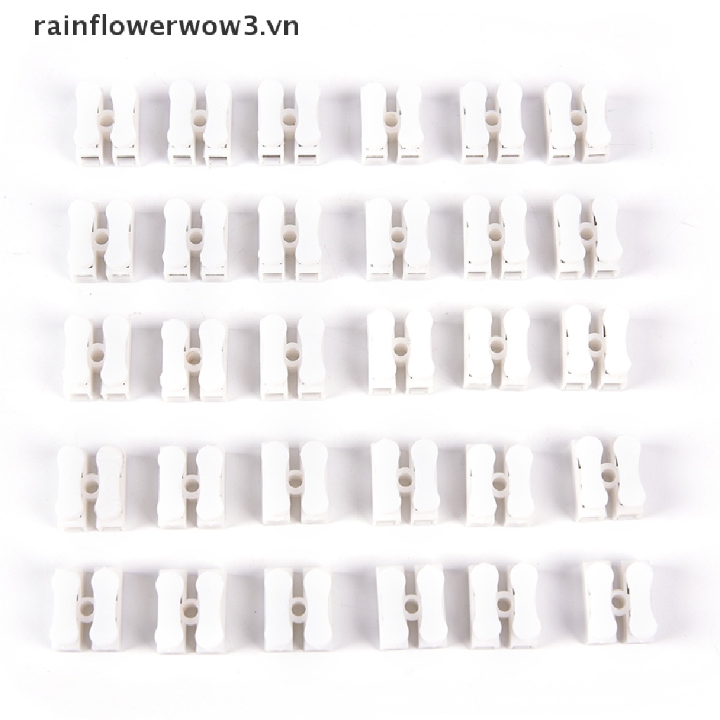 Bộ 30 Ghim Màu Trắng Đặc Biệt 2-Pin
