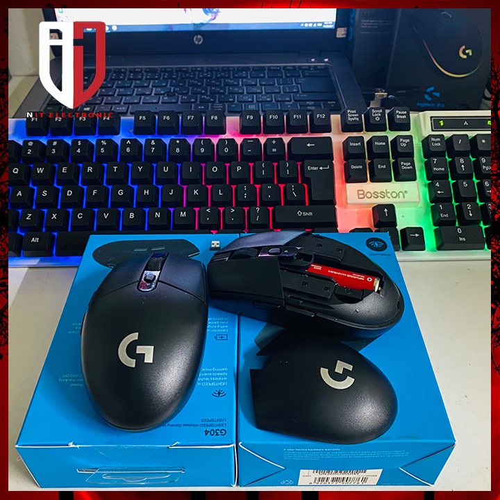 Chuột Máy Vi Tính Laptop Gaming Không Dây Logitech G304 Chuột Game Pc Văn Phòng Đẹp