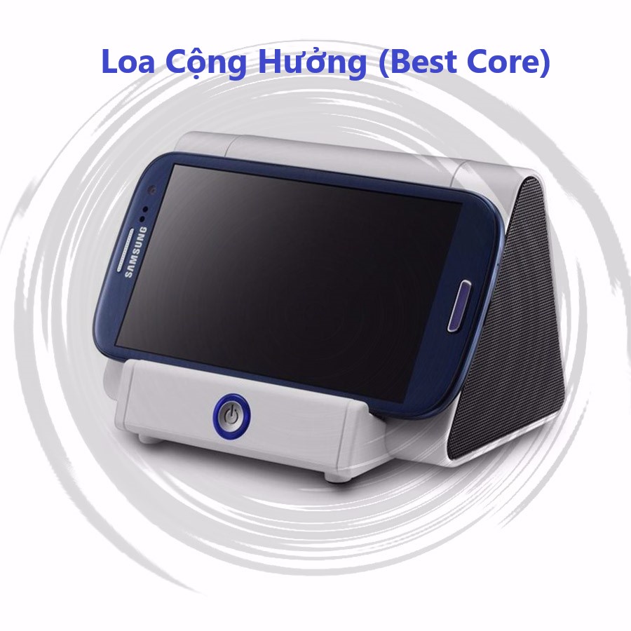 Loa cộng hưởng cảm ứng điện thoại (Best core) , Loa khuếch đại âm thanh tự động kết nối - TuHaiStore