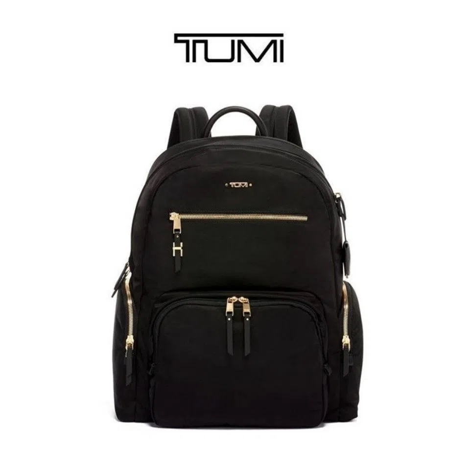 Tumi Voyageur Balo Nylon Siêu Nhẹ Chống Thấm Nước Thời Trang Công Sở Cho Nữ 196302