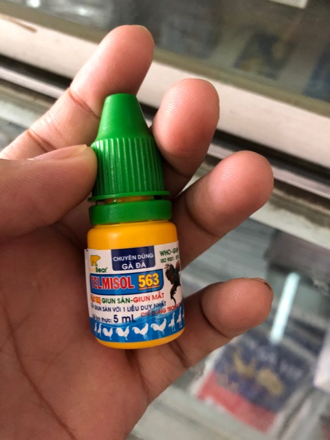 DUNG DỊCH NHỎ TRỊ GIUN SÁN, GIUN MẮT CHO GÀ, CHIM