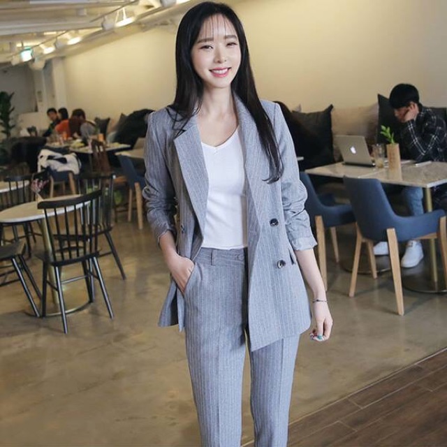 SẴN TRẮNG M/ XANH S  -ORDER - Set vest nữ style ulzzang ( ảnh thật cuối bài ) - Clip thật