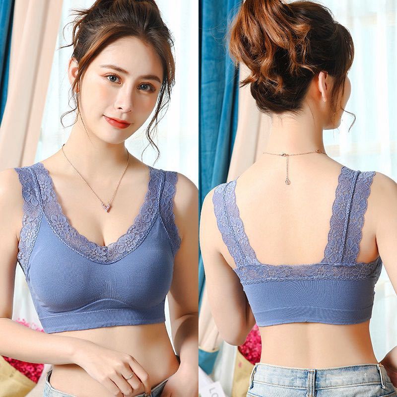 Áo Lót Nâng Ngực Phối Ren Quyến Rũ Dành Cho Nữ 70-210kg | BigBuy360 - bigbuy360.vn