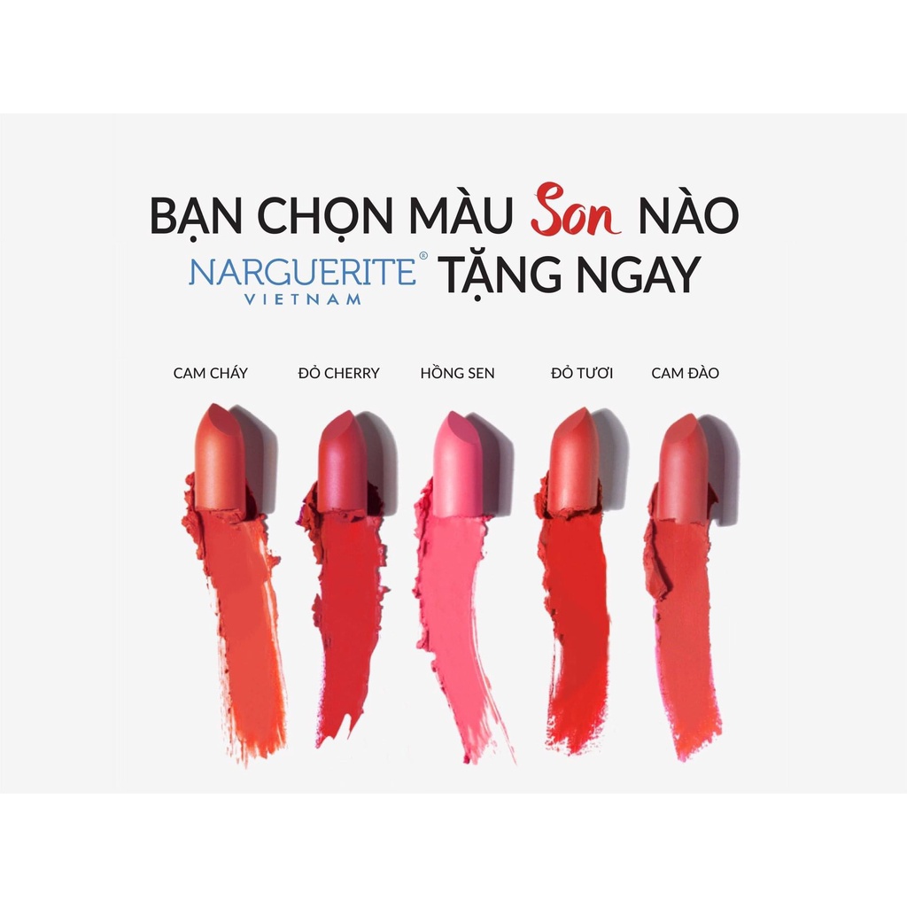 SON THỎI LÌ DAILY MATTE LIP COLOR NARGUERITE