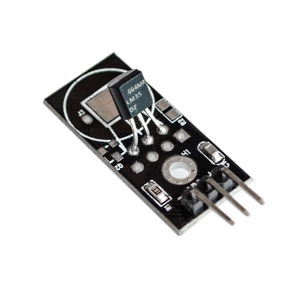 Mô Đun Cảm Biến Nhiệt Độ Kỹ Thuật Số Dc 4v-30v Lm35D Lm35Dz Lm35 Cho Xe Hơi Thông Minh