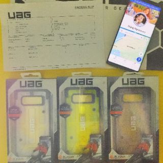 Ốp lưng cho Galaxy Note 8 - UAG Plasma (kéo sang xem hình thật)