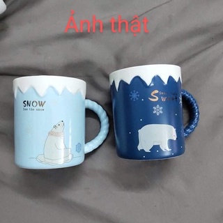 Cốc sứ uống trà, nước cafe kiểu basic