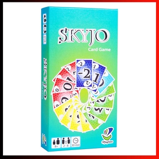 Bộ thẻ bài trò chơi vui nhộn skyjo for young and happy family vui nhộn