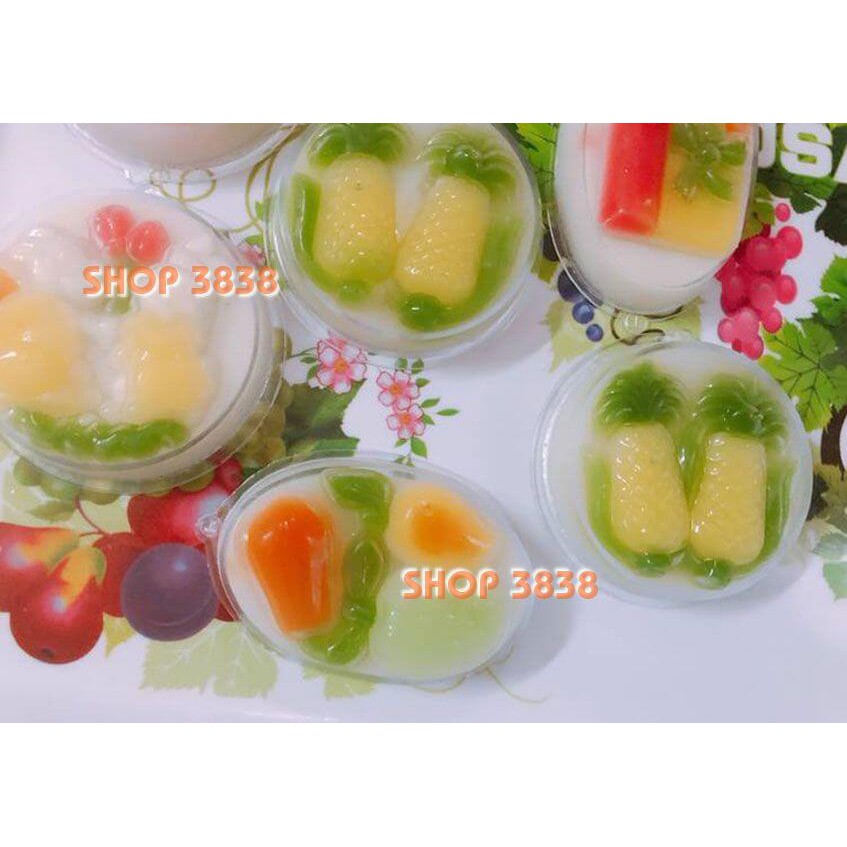 Combo 10 Khuôn Làm Thạch Rau Cau Sơn Thủy Bánh Flan Mini Ngộ Nghĩnh