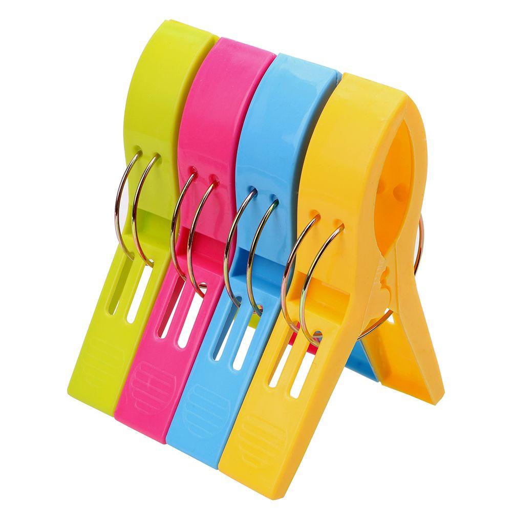 Set 4 Kẹp Phơi Khăn Tắm / Quần Áo Tiện Dụng