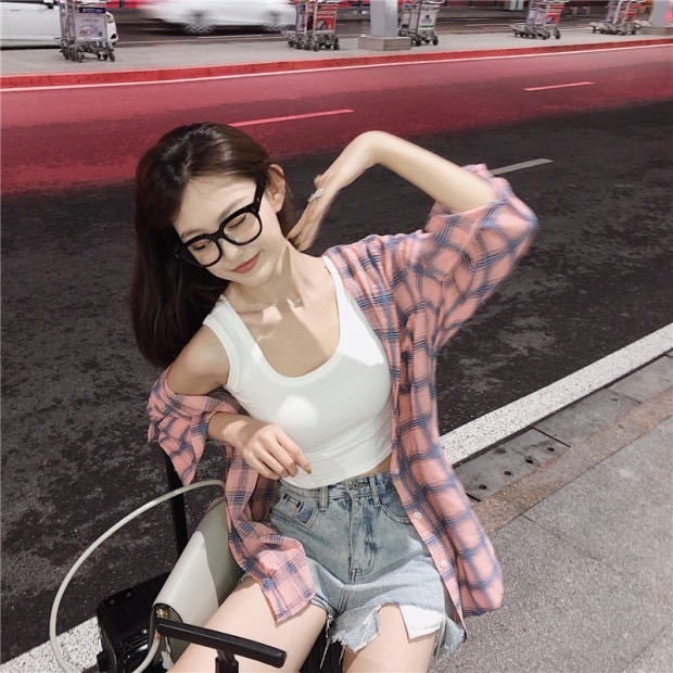 A39 - Áo bigsize croptop sát nách