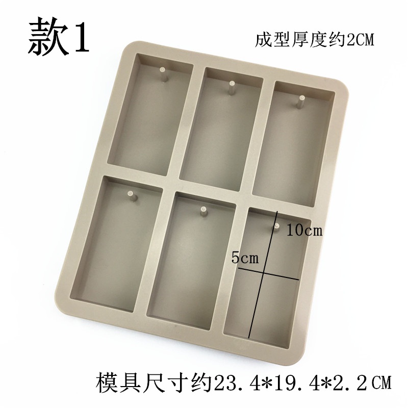 Khuôn Silicone Làm Sáp Thơm 12 Kiểu Khác Nhau DIY