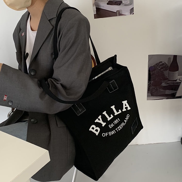Túi Xách Canvas Cỡ Lớn Thời Trang Cho Nữ