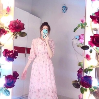 Combo 4 Đầm voan hoa cao cấp 🌸 🌸 🌸