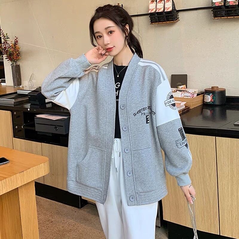 Áo Cardigan In Chữ Brcon Phong Cách Hàn Quốc Hot Trend [New Unisex]