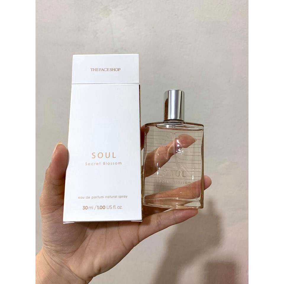 [qa0208] Nước Hoa Soul Secret Blossom, Promise Ring, Sweet Kiss, Promise Ring, Essential For Men TheFaceShop 30ml