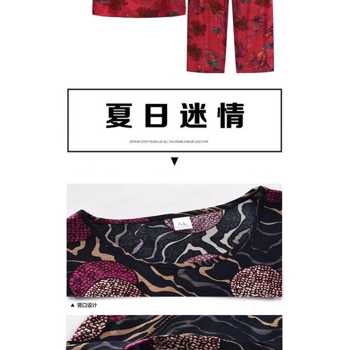 Bộ mặc nhà trung niên- bộ đồ mặc nhà cho mẹ u50