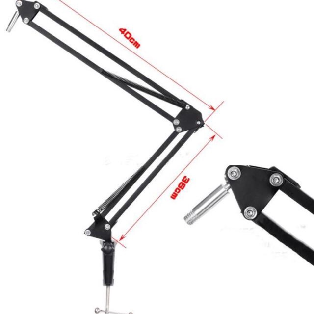 Chân kẹp mic kẹp bàn