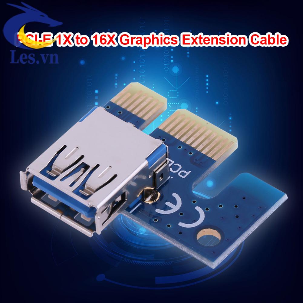 Bộ Chuyển Đổi Pcie X1 PCI E 1X Sang USB 3.0 Đầu Cái Cho PCI