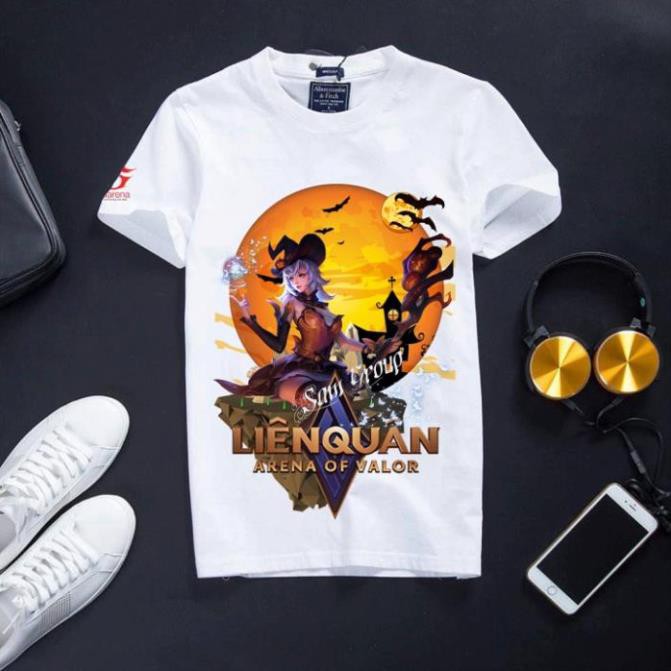 [HÀNG HOT] Áo Thun Liên Quân Mobi - Điêu Thuyền Haloween