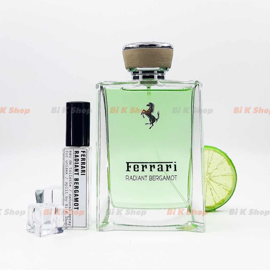Bi K Shop - Nước hoa unisex Radiant Bergamot của hãng Ferrari [Mẫu thử]