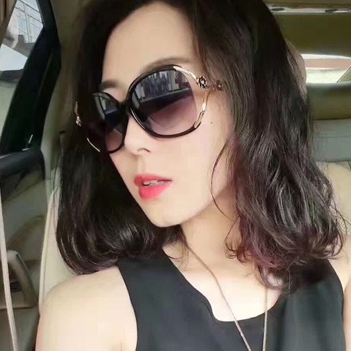 Kính Mát Gọng Hoa Hồng Thời Trang Cho Nữ