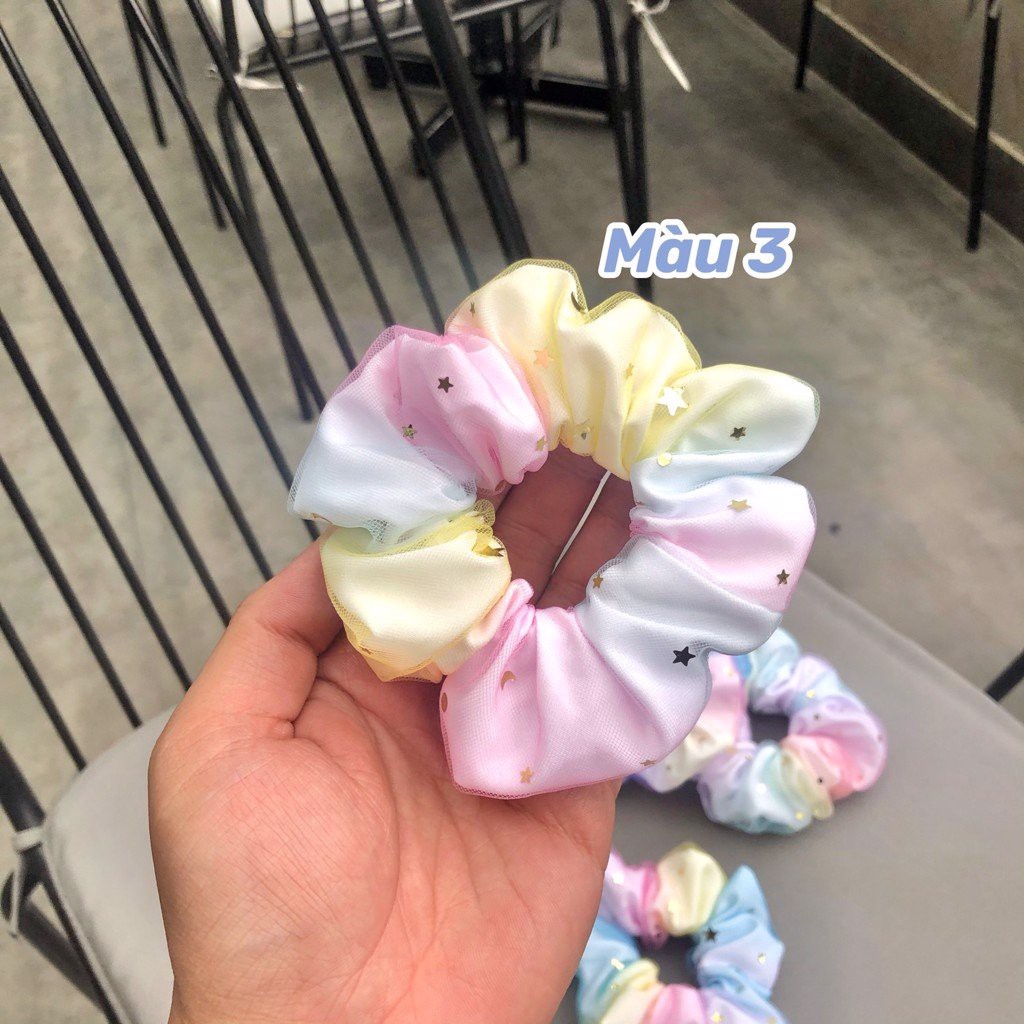 Dây buộc tóc scrunchies Galaxy dễ thương CT113