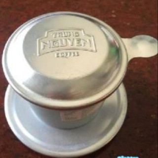 Phin pha cà phê Trung Nguyên In Chữ Nổi - Phin cafe nhôm cao cấp