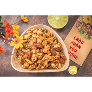Glow các loại hạt mixed nuts nguyên vị - 480gr