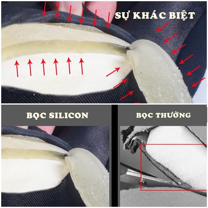 Bọc Yên Xe Đạp Thể Thao Silicol 3D, Mềm Mại Thoáng Khí, Phụ Kiện Xe Đạp, Bao Tay Xe Đạp