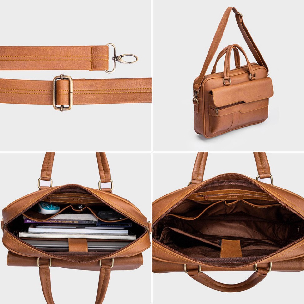 Cặp công sở nam cao cấp TRITA TCA14 đựng laptop tài liệu phong cách sang trọng lịch lãm bảo hành 1 năm -FADODA | BigBuy360 - bigbuy360.vn