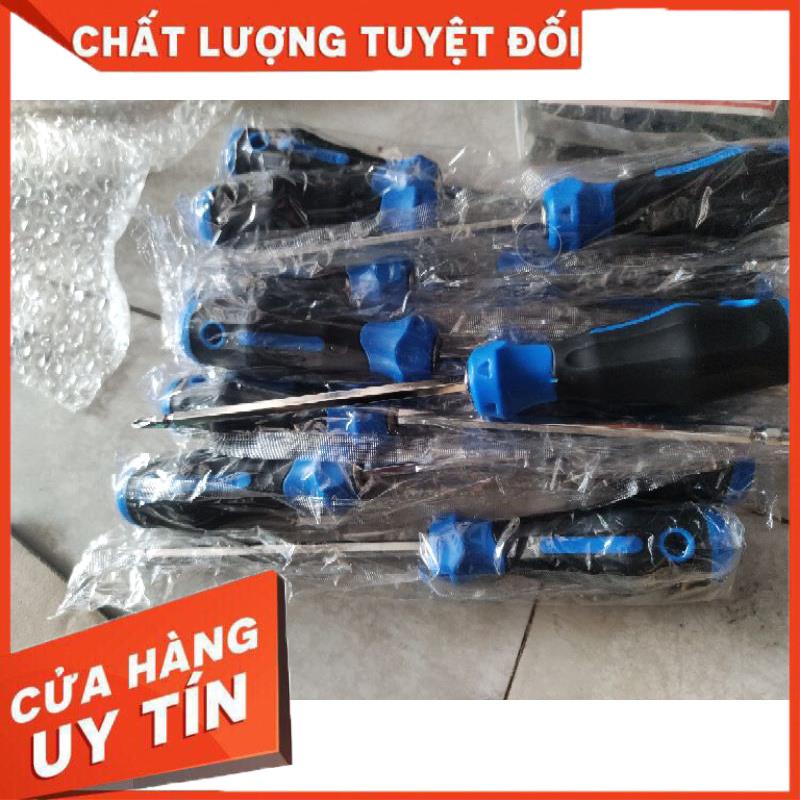 tua vít 2 đầu dài 26cm mạ niken sáng bóng loại tốt
